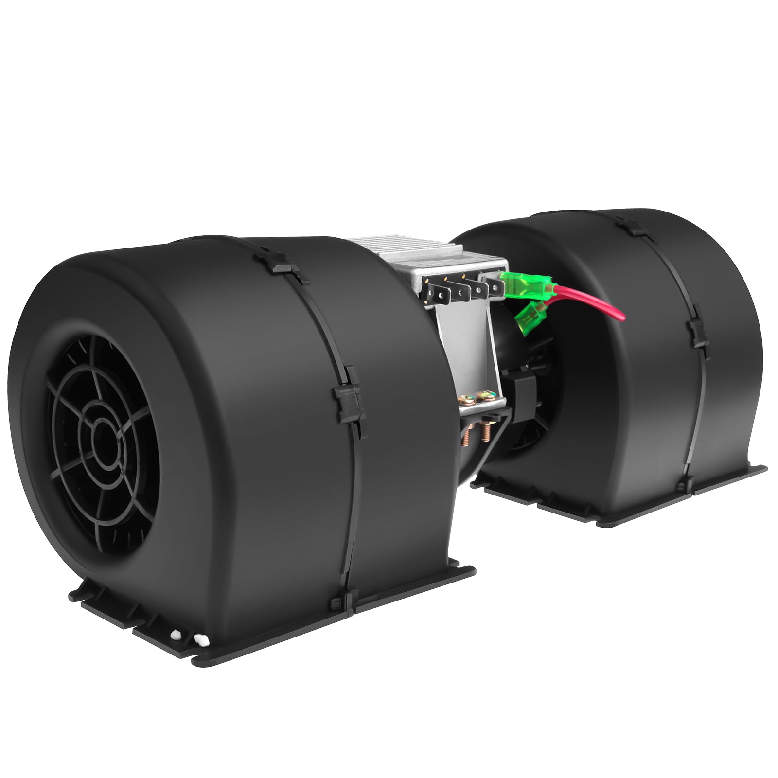 SCITOO HVAC Heater Blower Motor w/Fan HVAC Blower Motor fit for 008-A45-02,26-19939 (12V) HVAC Heater Blower Motor Assembly with Fan Cage 12V Replacement