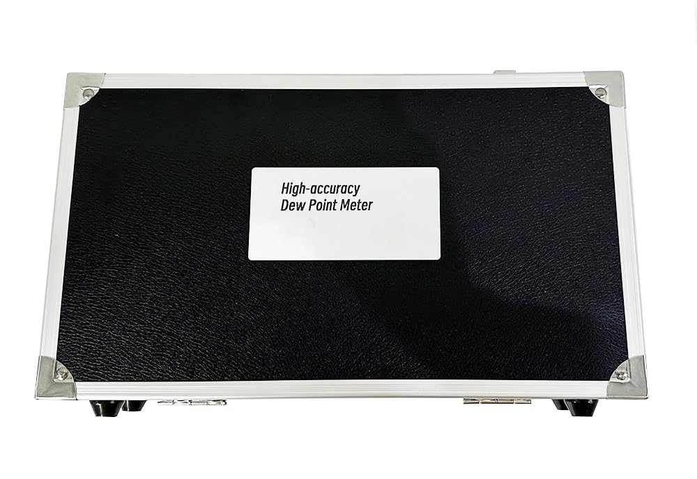 Dewpoint Analyzer Dew Point Meter with Separate Sensor Dew Point Temperature Range -30~60°C (-22~140°F) PPM Range 300~240000 Real-time Measurement Graph Display Function 99 Groups Data Storage