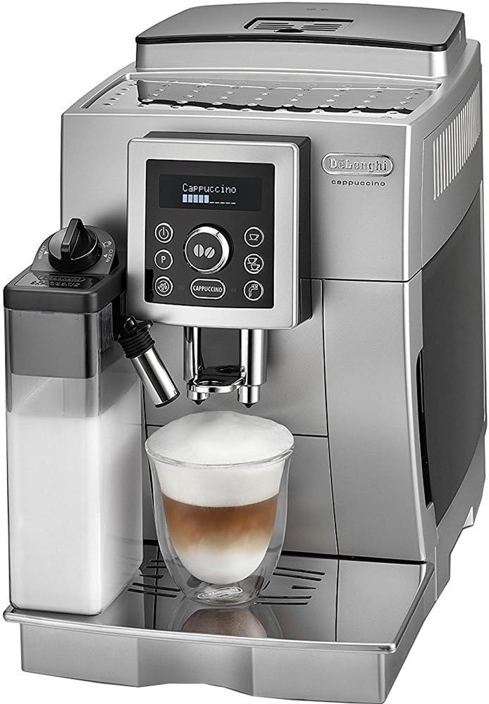 De'Longhi ECAM23460S Digital Super Automatic Machine with Lattecrema System, Silver