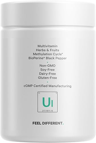 Miniatura 9 de Codeage Ultra Life Telomeres Suplemento – 5 MTHF Folato Vitamina B9, Vitamina B12 Metilcobalamina, Vitamina D3, L-Teanina, Ashwagandha – Suministro