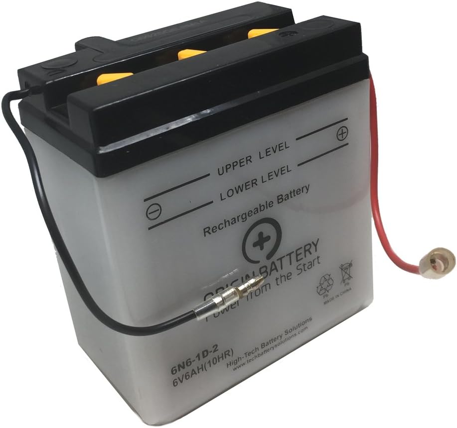 Battery for Kawasaki KE100-B Battery Replacement (1982-2001)