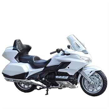 ホンダ ゴールドウイング ミニカー ホワイト ミニカー/完成品 LCDモデル 1/12 ホンダ ゴールド ウィング