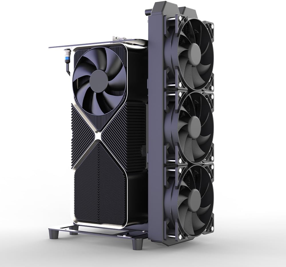 PC Creative Assembly Frame Test Bench，DIY Computer Case PC Frame Desktop Chassis Rack Stand Open Air Testbench Fits ATX ITX M-ATX Motherboard (ITX)