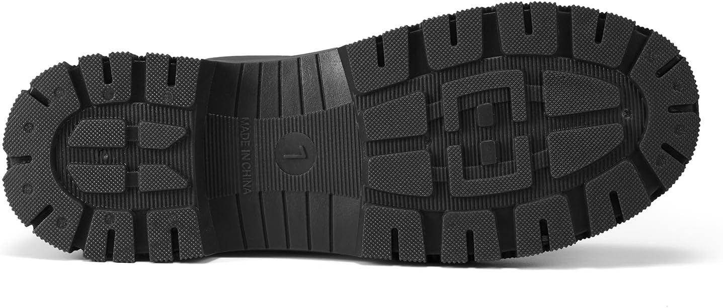 HISEA Women's Ankle Rain Boots, Waterproof Chelsea Garden Boots for Women, Short Fashion Rubber Shoes for Outdoor Farm Work - Image 9