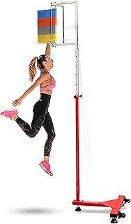 YAZGAN Large Volleyball Training Jump Tester, Vertical Jump Training Scale, 4.5-9.8ft Basketball Training Device, Jump Power Measurement Tool