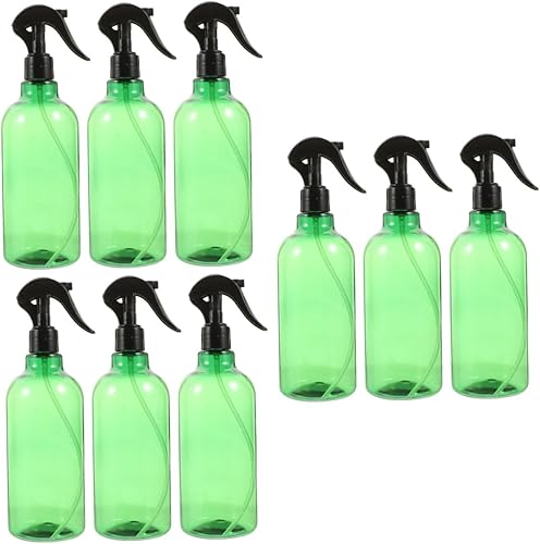 minkissy 9 botellas de aerógrafo, botella de spray de limpieza, pulverizador de niebla fina, botellas de viaje, botellas de spray pequeñas de 8