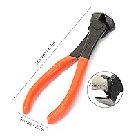 Vista 7 de Alicates de corte de 6 extremos, herramientas de fijación de acero, pinzas para carpintero, alicates para extractor de uñas, cortador de alambre