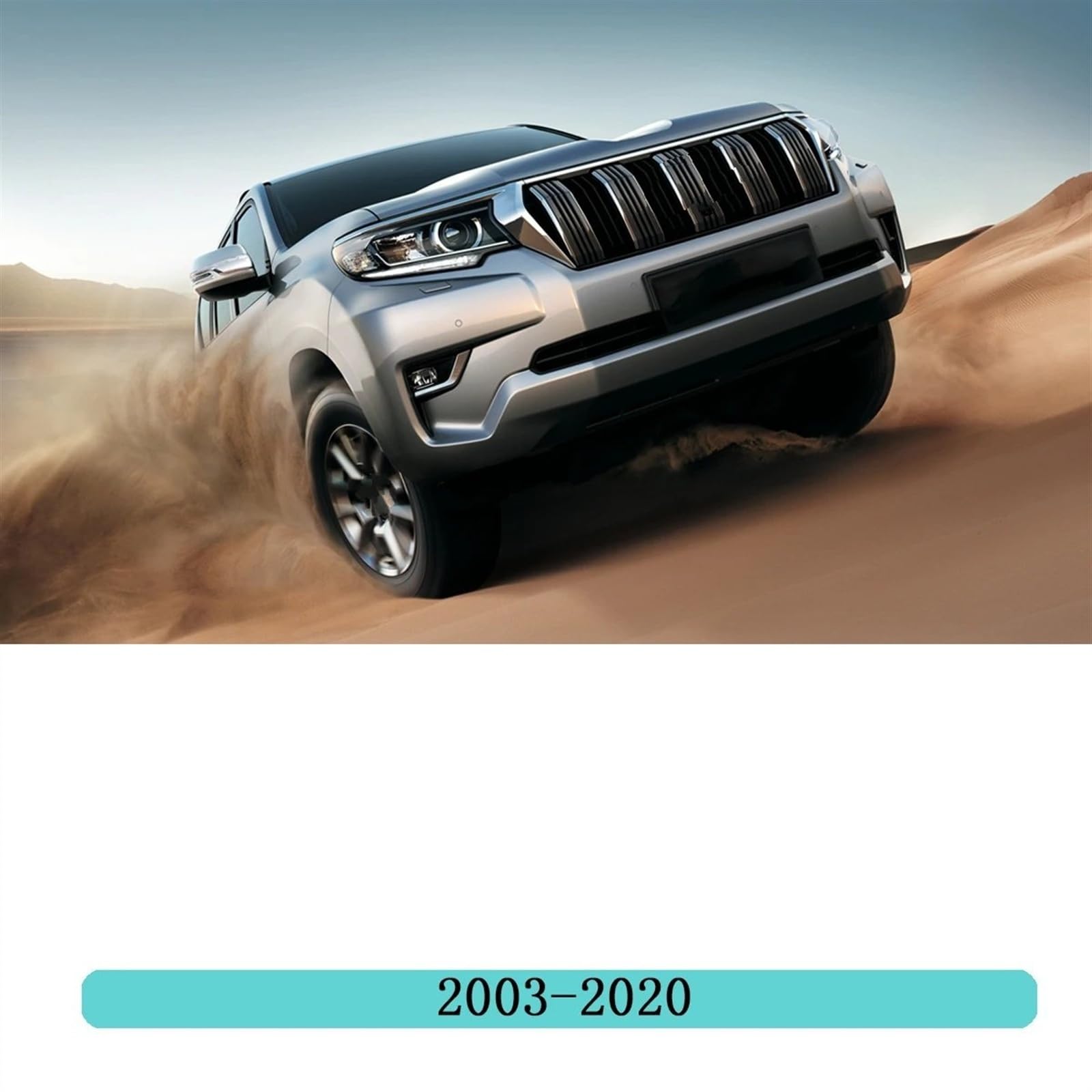 Garde-boue Caoutchouc Pour Toyota Land Cruiser Prado J120 J150 FJ Cruiser - Protection Ailes, Noir