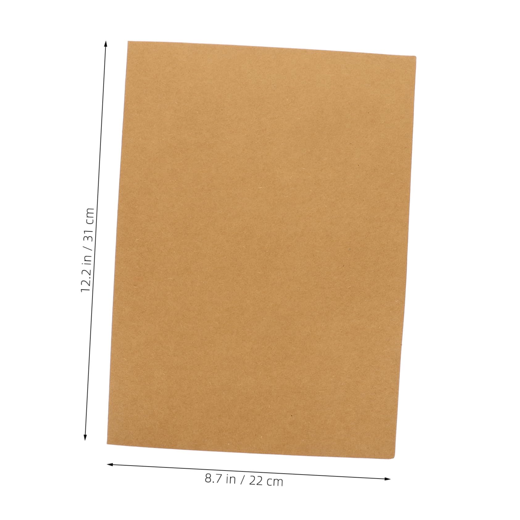 SHINEOFI Präsentationsmappe A4 aus Kraftpapier 20 Stück Dokumentenmappe Kraftpapier Robust und Verschleißfest für Büro und Rezepte