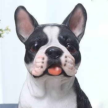 置き物木彫り人形　フレンチブル　最終値下げ 置き物木彫り人形 フレンチブル 最終値下げ キトモ ボク / 木彫りの