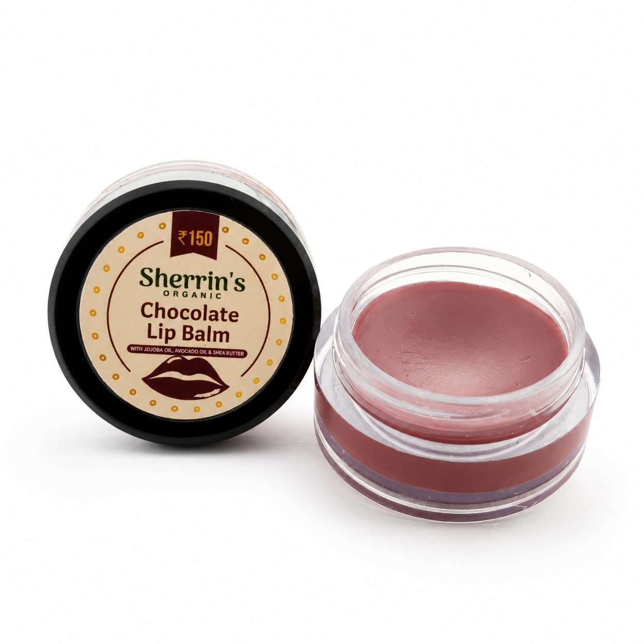 Sherrin’s Organic Chocolate Lip Balm with Jojoba Oil, Avocado Oil & Shea Butter for Soft, Smooth, Hydrated & Nourished Lips Daily Care Balm (7 Grams)-picture-28
