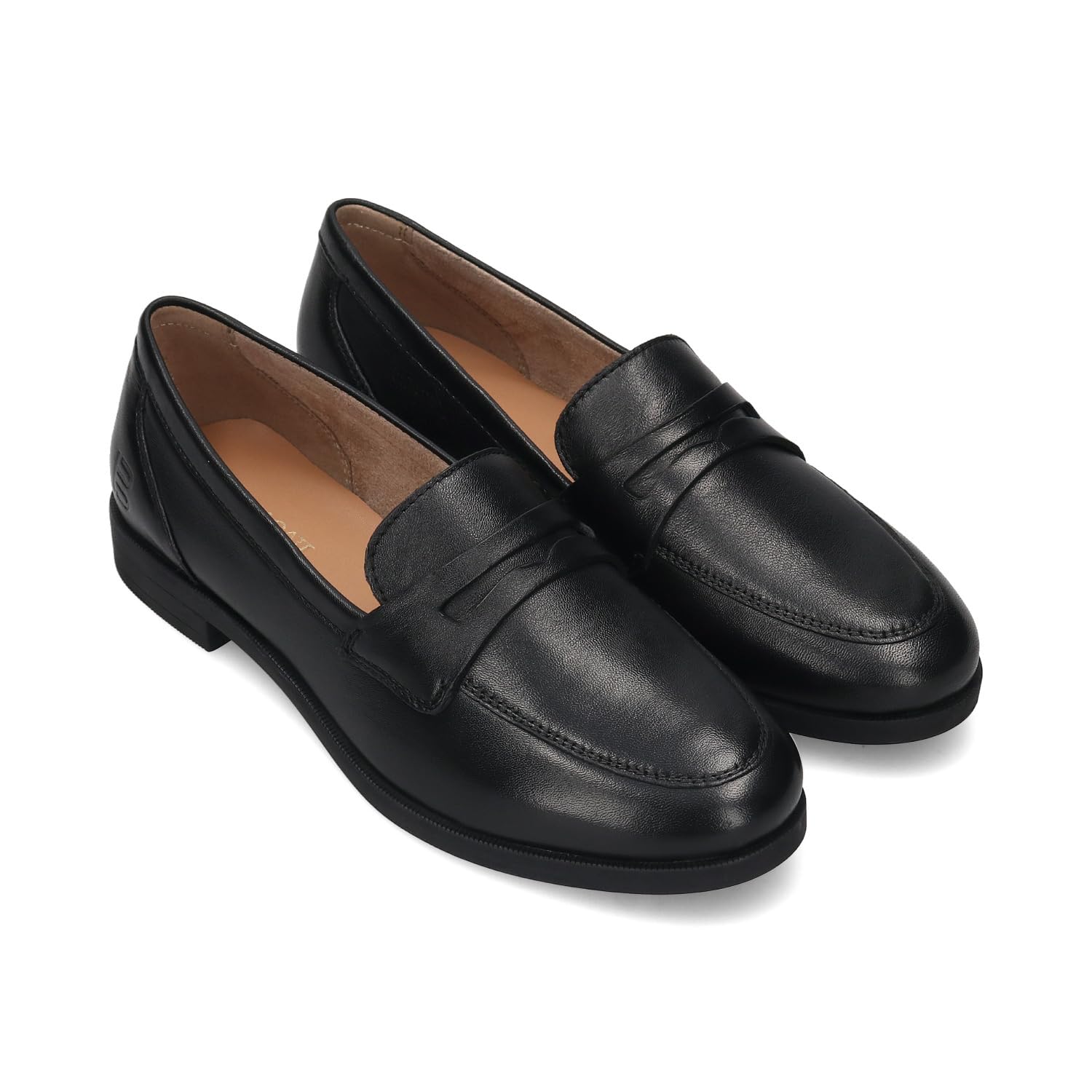 bagatt Edwina Women Black Leather Slip-Ons-picture-36