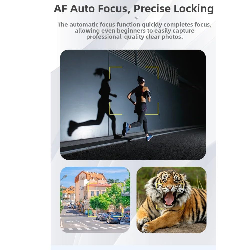 Fotocamera digitale HD 4K con schermo flip da 3 pollici e WiFi, 5 MP, zoom 18x, supporto 256 GB, per vlog all'aperto, studenti, viaggiatori, cavo auricolare