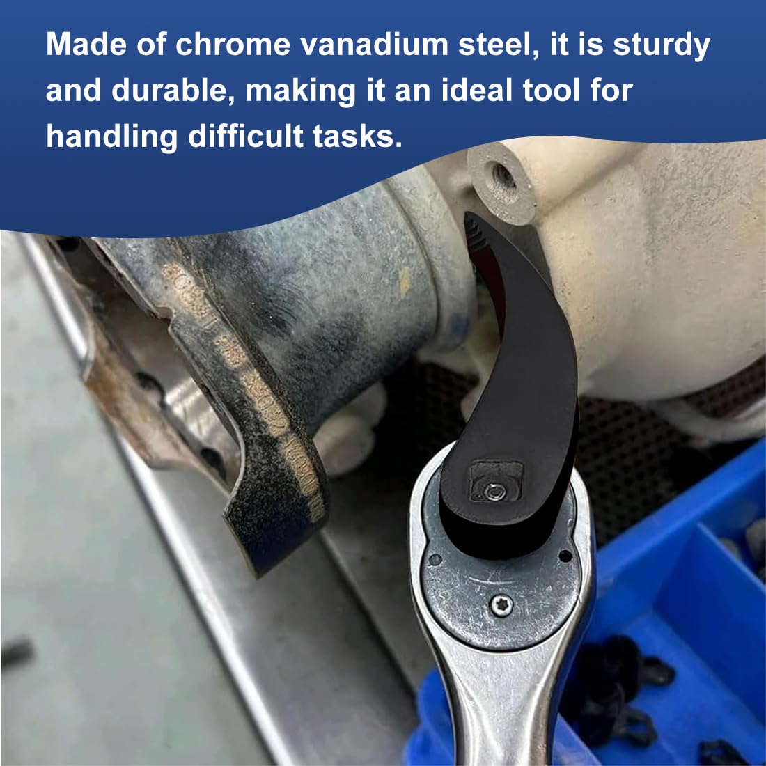 Strumento Adattatore Piede Di Porco Testa Di Porco Strumenti per Cricchetti da 1/2 Pollici Teste a Cricchetto Adattatore CrowbarDrop Pry Bar Crowbar Tools per Spazi Ristretti