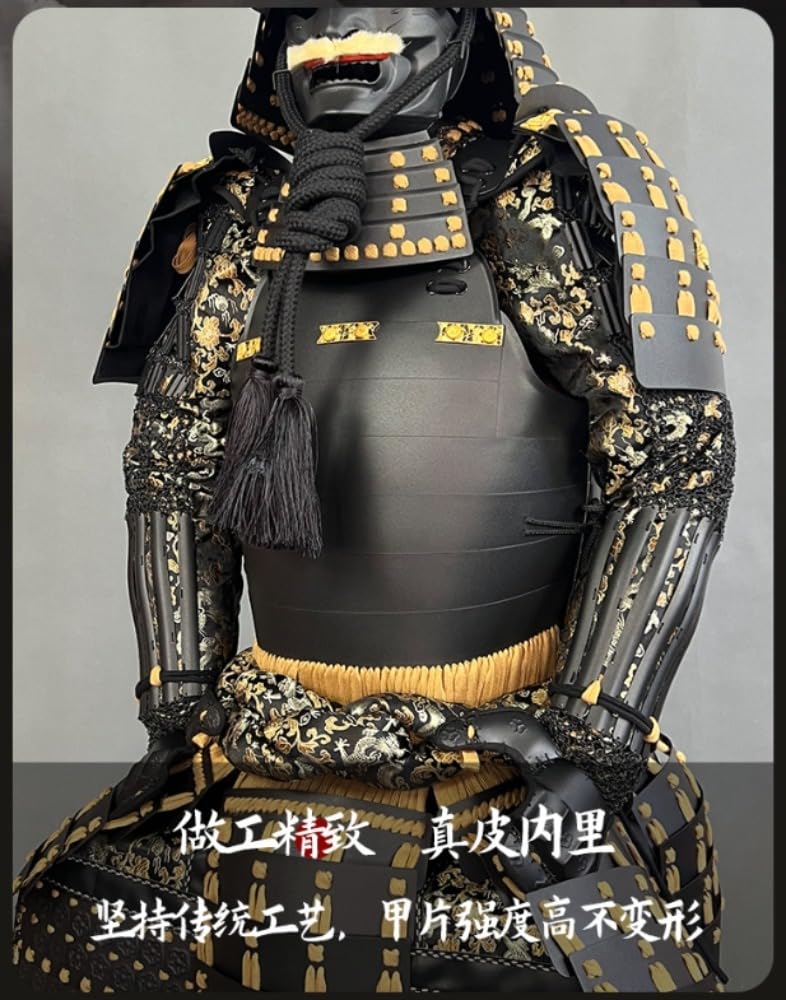 Amazon.co.jp: Jinghui 手作り甲冑 甲冑 等身大 武士 鉄鎧