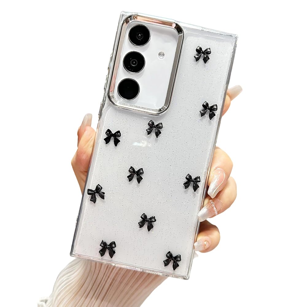 Coque iPhone 15 Pro Max papillon brillant étui mince transparent silicone femme design