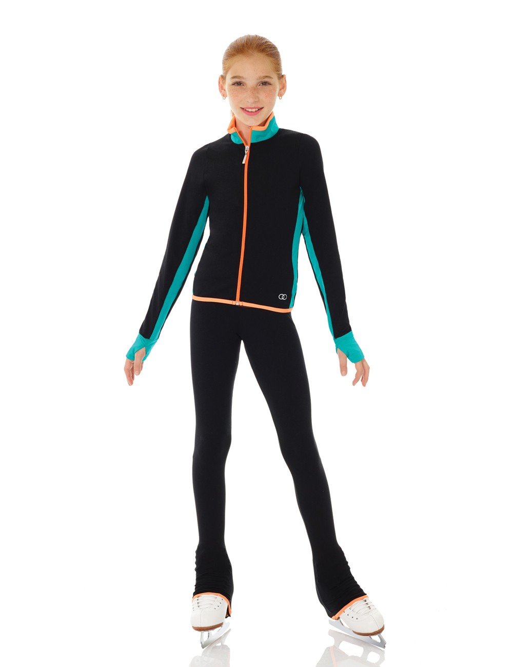 Mondor Model 4836 Skating Jacket - Jade Size 8-10
