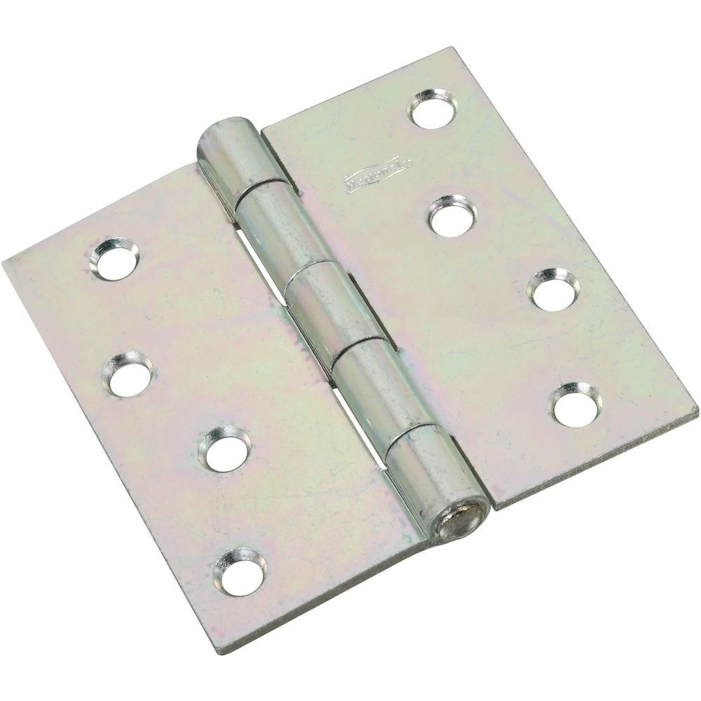 National Hardware N261-669 Broad Hinges 4In Zn PLT, Zinc Plated, 4 Inch