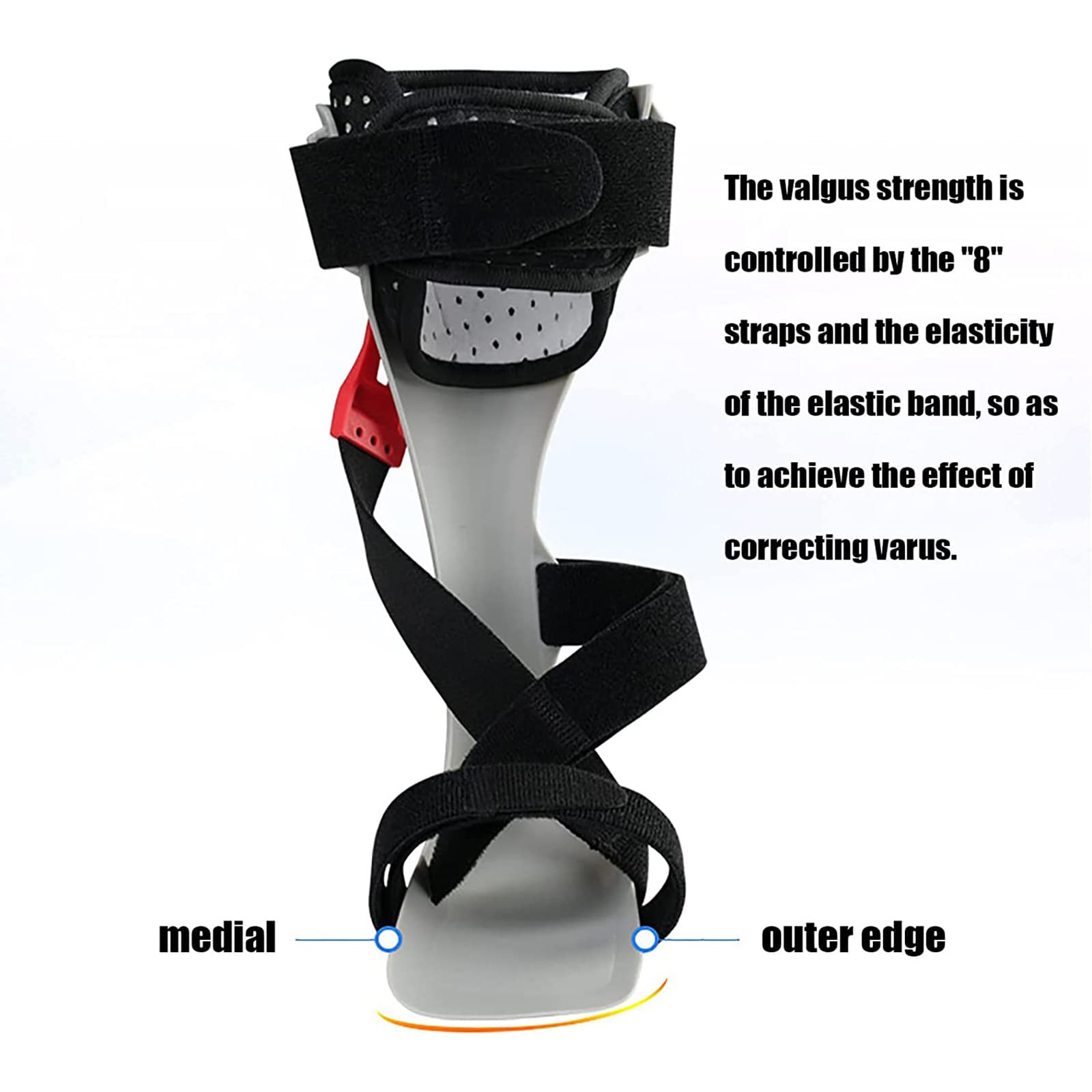 Soporte para la Periostitis Tibial, ortesis de Tobillo y pie, Soporte para pie caído, Tobilleras, Soporte correctivo para el pie, para Fascitis Plantar y tendinitis de Aquiles,