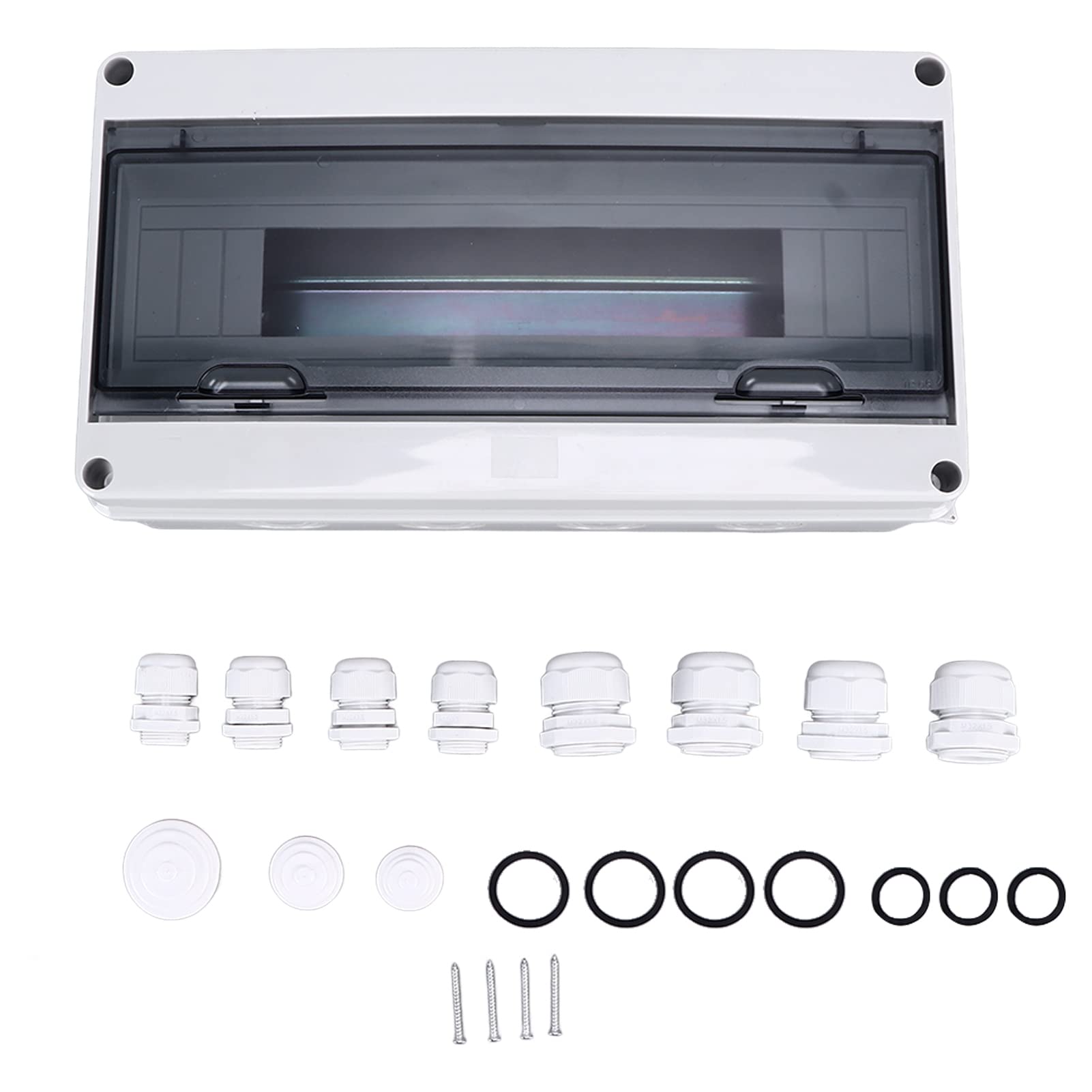 Topyond Multifunctional Outdoor Waterproof Power Distribution Box with 18 Circuit Breakers IP65 Plastic Junction Box MCB-image-25
