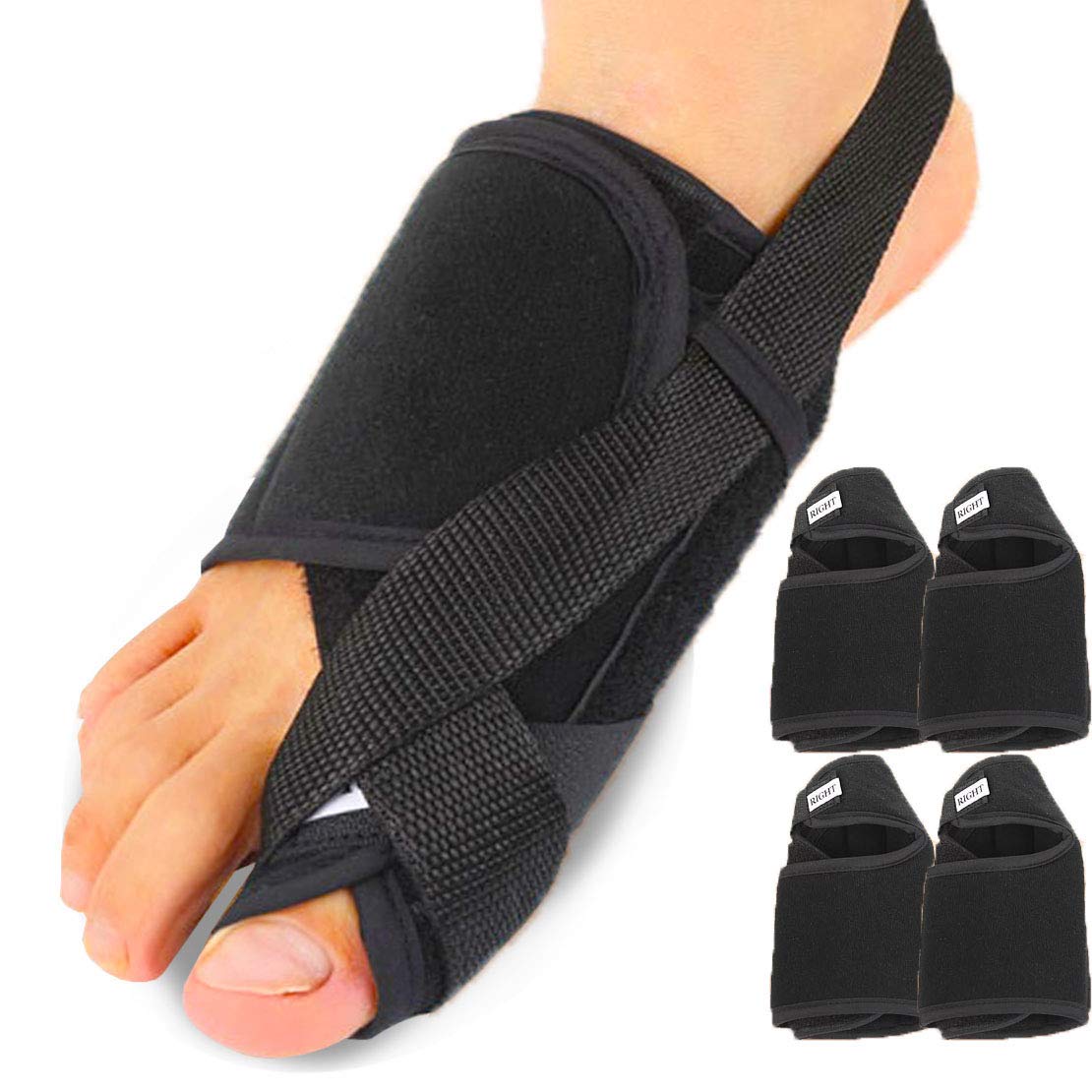 Syellowafter Bunion Brace 2 Pairs Big Toe Bunion Corrector