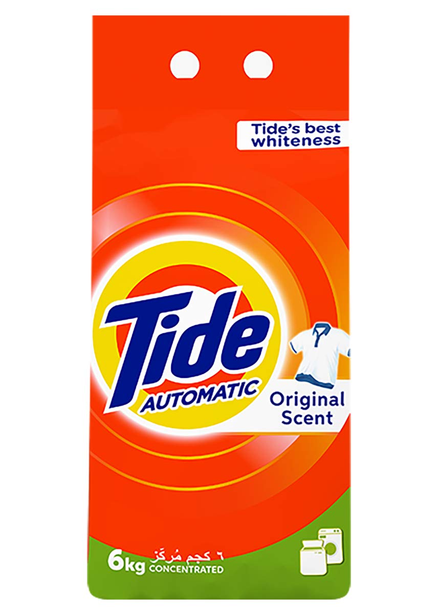 Automatic Original Scent Detergent Powder - Front & Top Load - 6 Kg, Pack Of 1