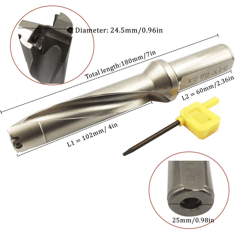 GBJ Indexable Drill - Efficient CNC Metal Drilling -4 GBJ Indexable Drill - Efficient CNC Metal Drilling -4