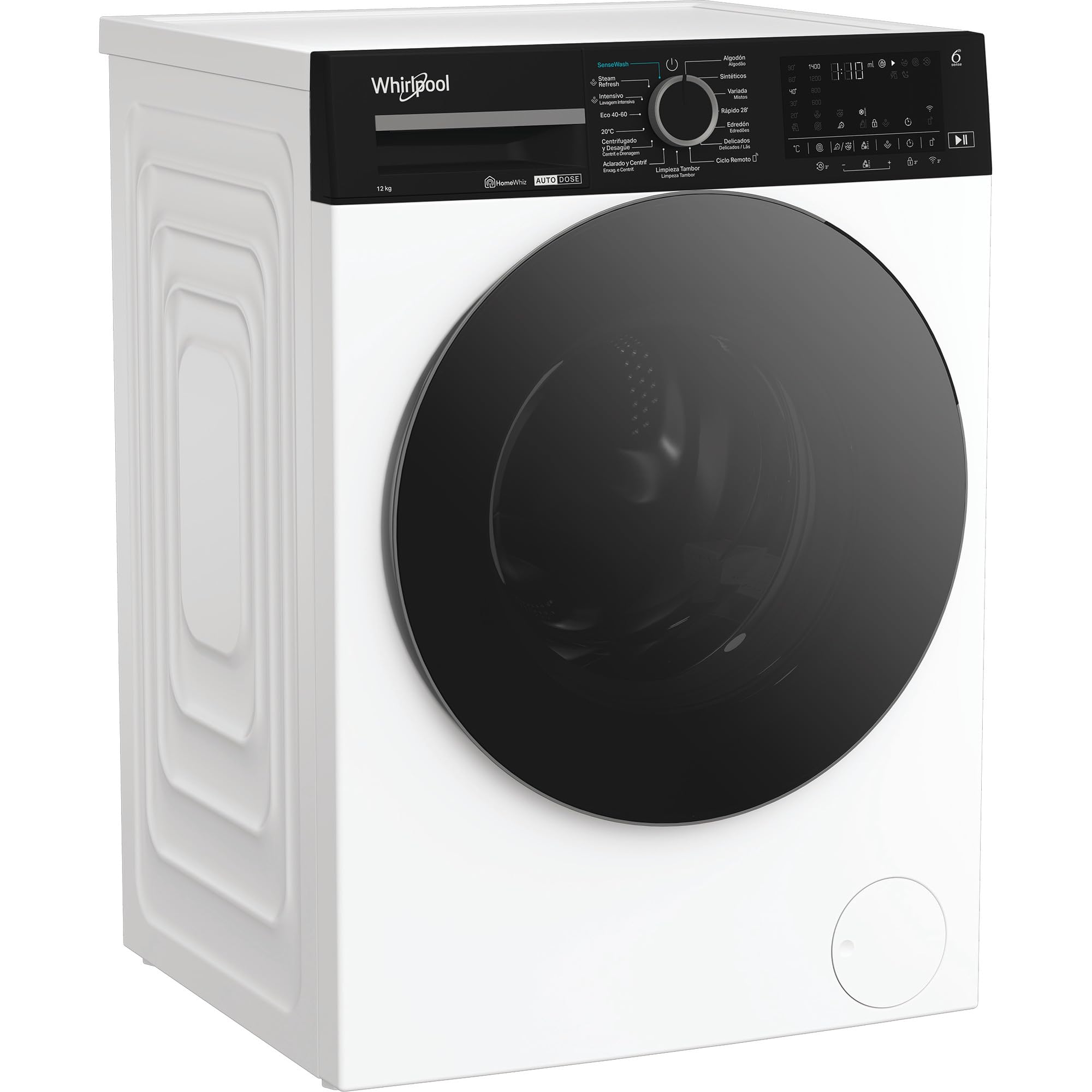 Whirlpool - Lavadora de libre instalación WPM 27W ADS SPT