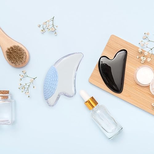 Miniatura 2 de WOVTE Herramienta facial Gua Sha herramienta de masaje Gua Sha herramientas de masaje de raspado Gua Sha para cara cuerpo herramienta de masaje