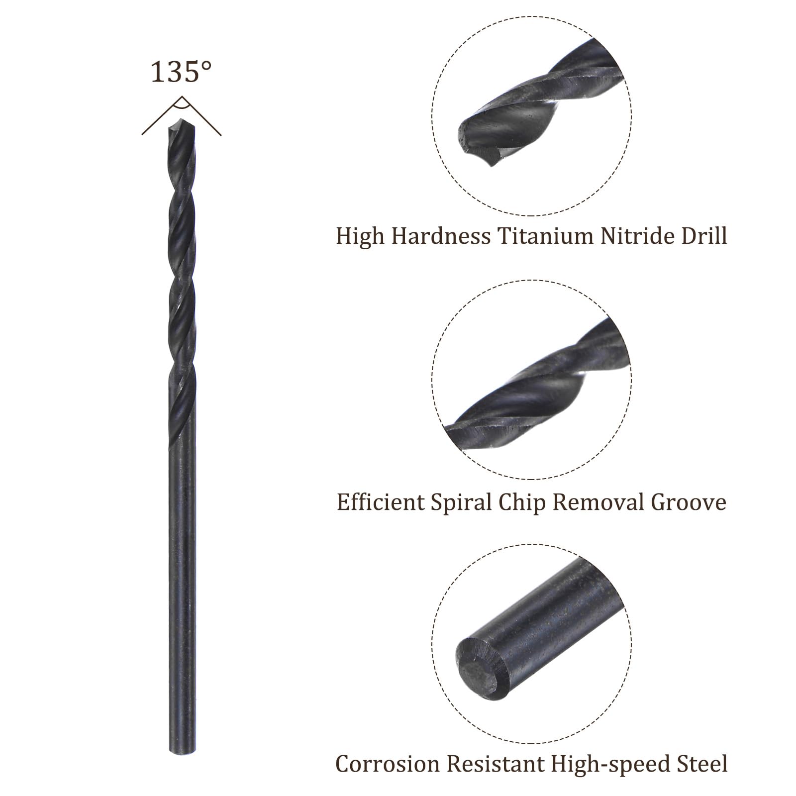 Kozelo 12PCS Twist Drill Bit - Image 2