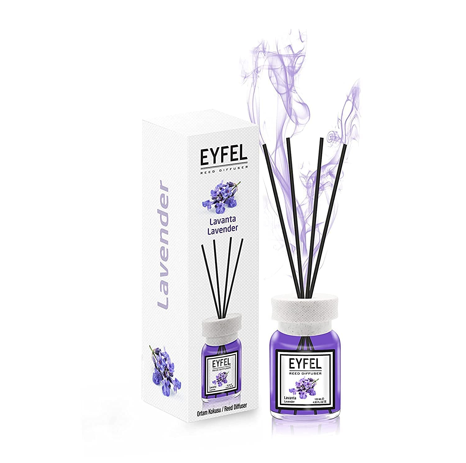 Eyfel Reed Diffuser - Lavender, 120ml