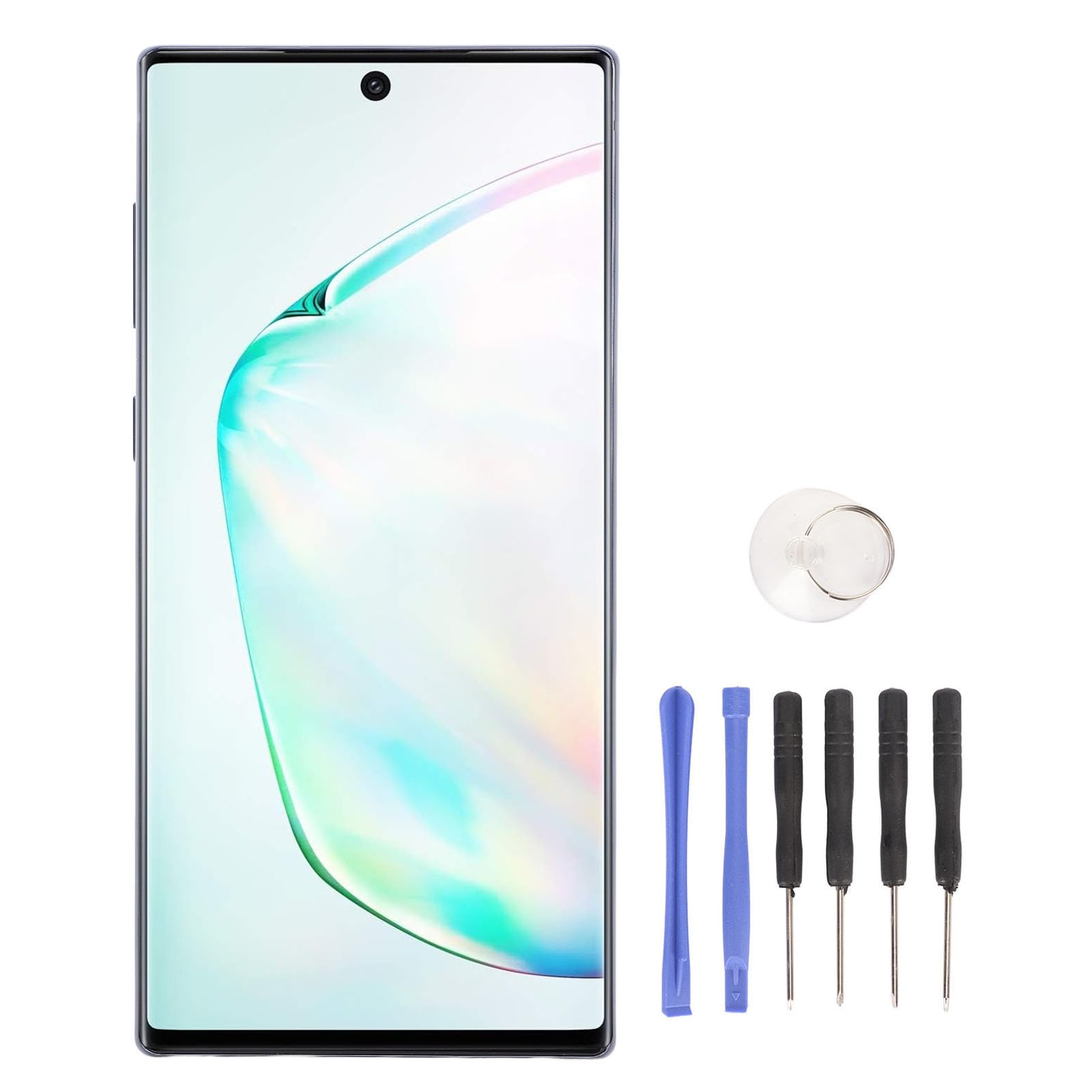 Dpofirs LCD Digitizer do Note 10, 6,3 Cala Zamiennik (BLACK)