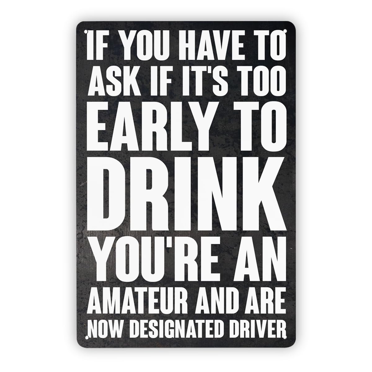 If You Have To Ask If It'S Too Early To Drink Sign, Funny Bar Decor, Pub Decors, Vintage Metal Tin Signs Metal Tin Sign 8X12 Inch