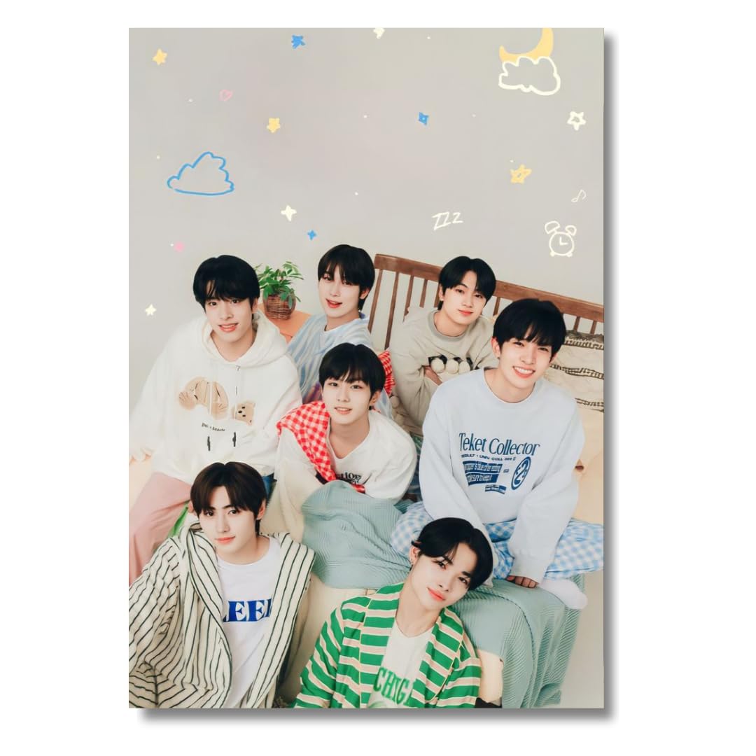 ENHYPEN | K Pop Posters for Wall | Idol Group | 400 GSM | Gloss