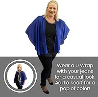 Vista 7 de Conjunto de chal de noche para mujer y anillo de bufanda plateada, capa de gasa transparente