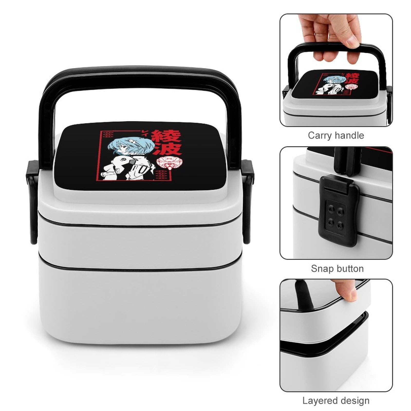 Amazon | 弁当箱 新世紀エヴァンゲリオン 綾波レイ 弁当ケース お弁当