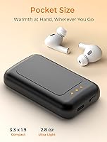 Vista 7 de Electric Hand Warmers Rechargeable, Rechargeable Hand Warmer, Portable Hand Warmer for Outdoor Camping Hunting Golf Accessories, Gifts for Women Men