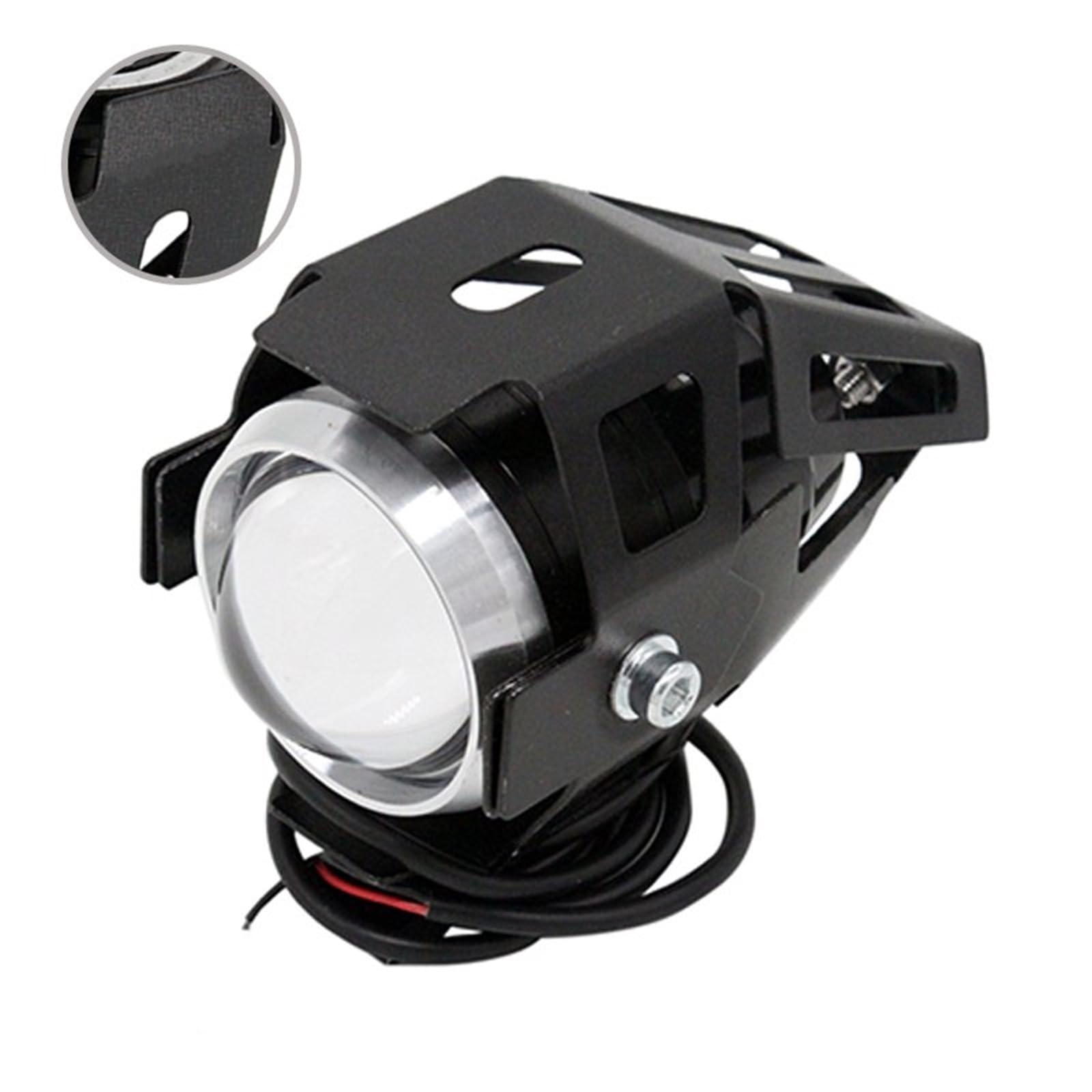 Moto Faro Anteriore 2 Pezzi/paia 3000LM Chip 3 Modalità Moto LED Luce Di Guida Faro U5 Motore Fendinebbia
