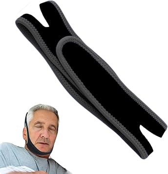 Snoring Chin Strap - Adjustable and Breathable Anti Snoring - Effective