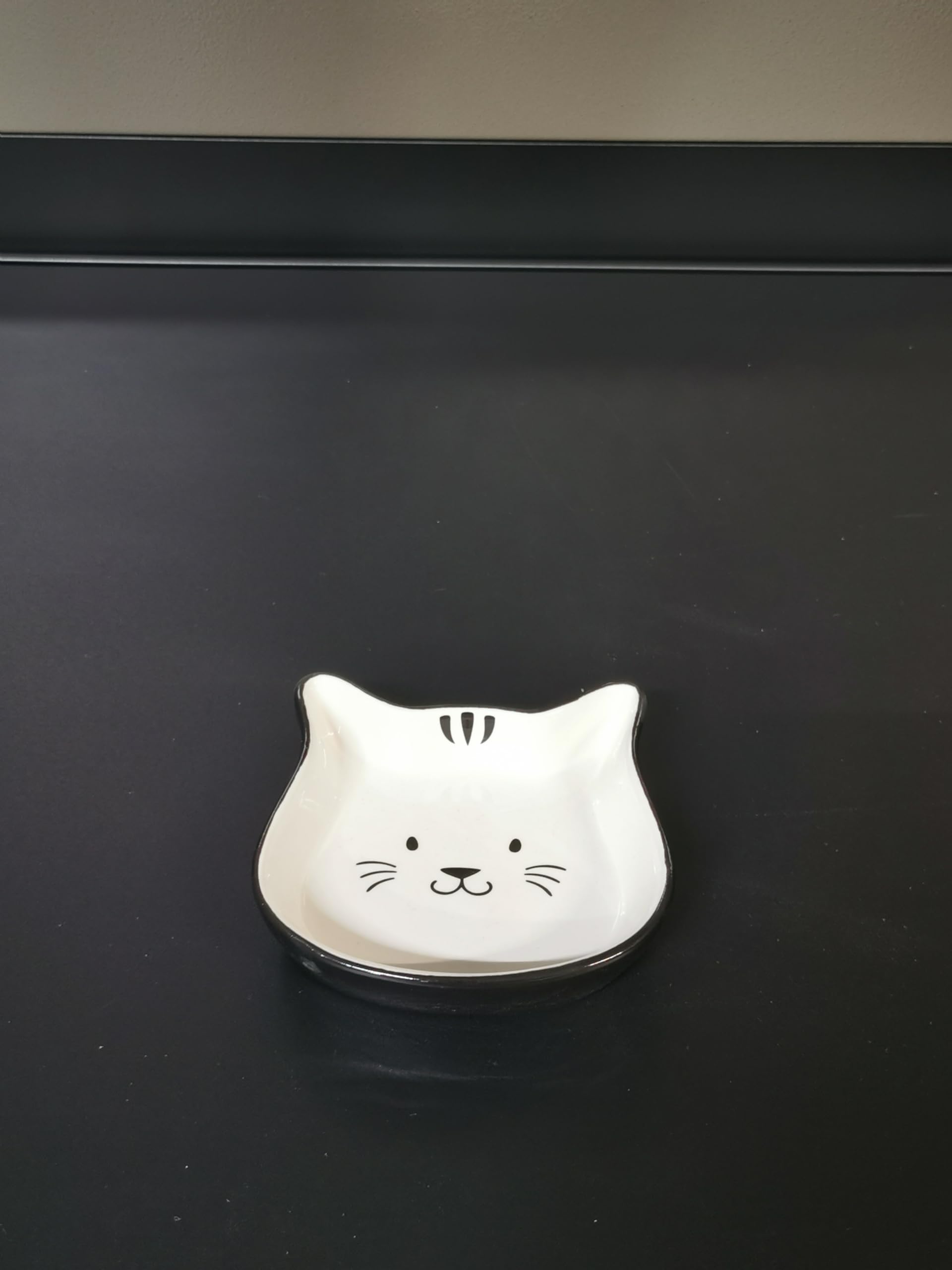 Ciotola Per Cibo E Acqua Flamingo Per Porcellini D'India - Ceramica Smaltata, Grigio, 12x3.5cm, 200ml - Foto 9