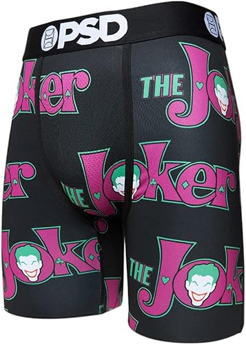 Vista 3 de PSD Underwear Mens Boxer Briefs - DC Comics, Standard Length Pack & Singles, Soft & Breathable Boxer Briefs for Men