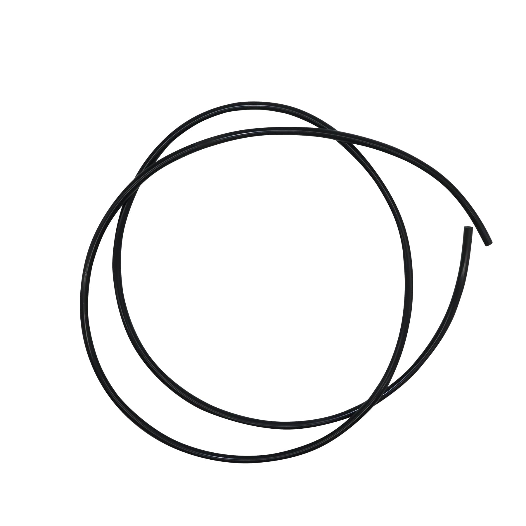 Imeistek Black Silicone Tube, 4Mm Id 10Mm Od 3Mm Wall Thickness 2M Flexible Silicone Hose For Air Water Transfer Pneumatic Vacuum