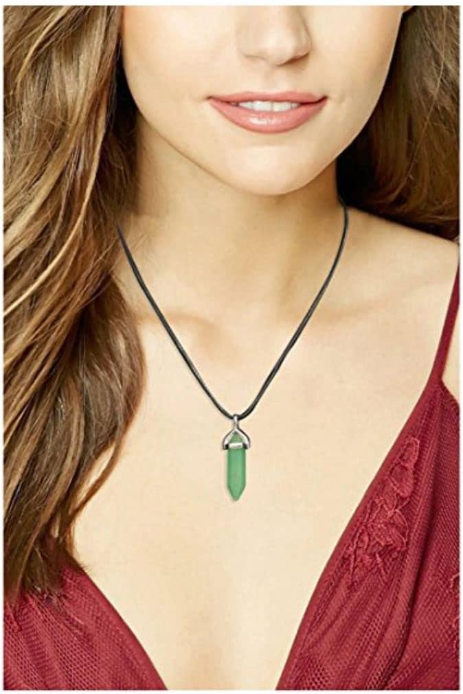 Collar De Obsidiana Negra Con Dije De Protección De