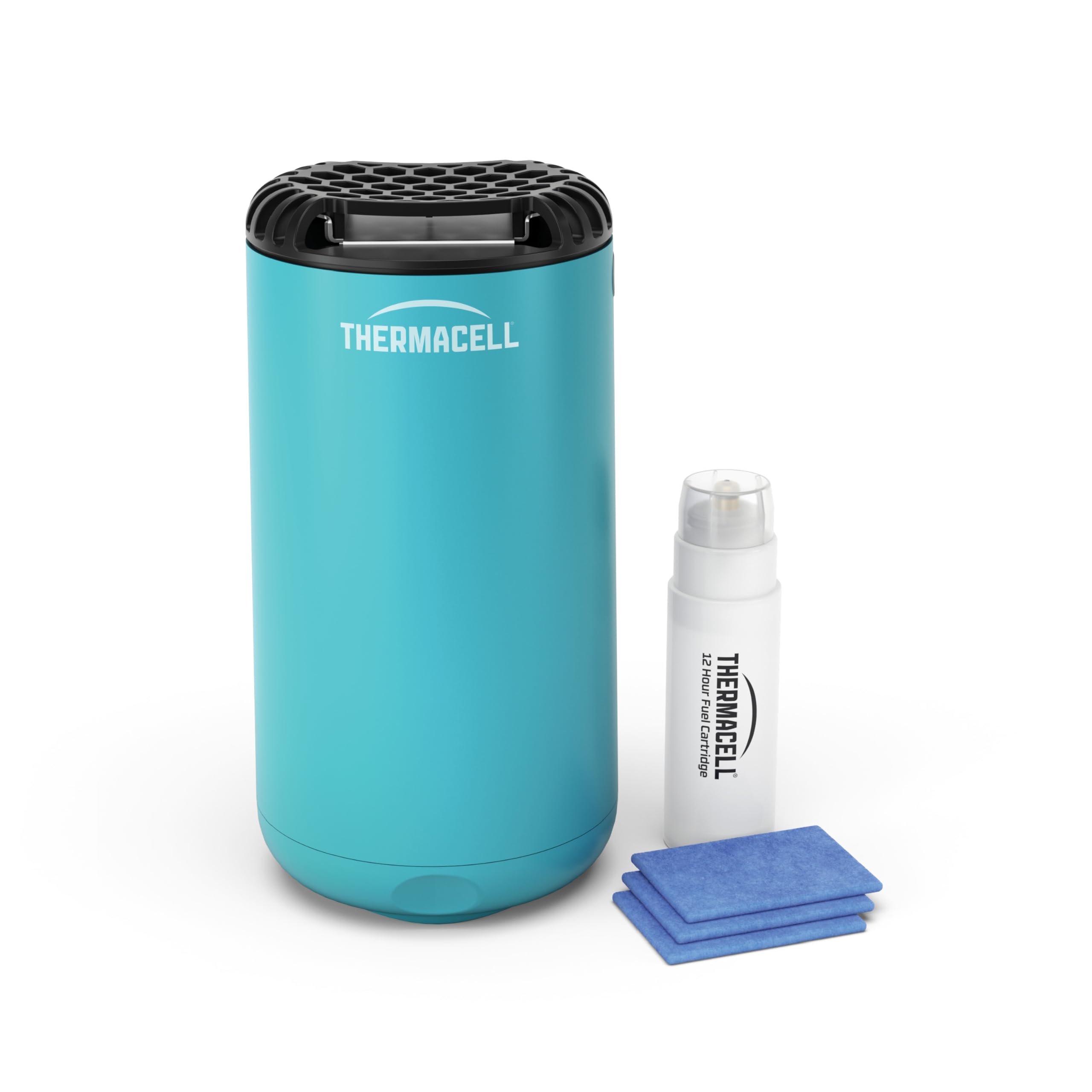 Thermacell Anti-Mosquito Outdoor 20m² Deet Protection Includes Diffuser + Refill + 3 Refills, Blue