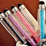 Punto de escritura:0.7mm HAOXUE Bolígrafo 1 Unids/Lote Bolígrafo De Cristal Lindo Bolígrafos De Diamante Papelería Bolígrafo 2 En 1 Bolígrafo Stylus Pen Touch Pen