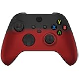 Stealth Controllers Wireless Controller for Xbox Series S, Xbox Series X, Xbox One - Soft Touch Feel - Custom Series S/X Controller (Red Shadow)