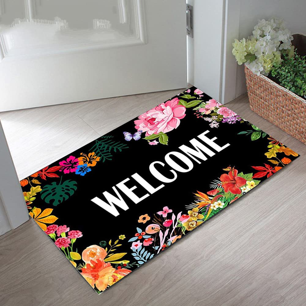 Zerbino d'ingresso Zerbino Benvenuto Zerbino Home Office Decorativo Porta Tappetino da Interno Tappetino Benvenuto (Size : 60x90cm)