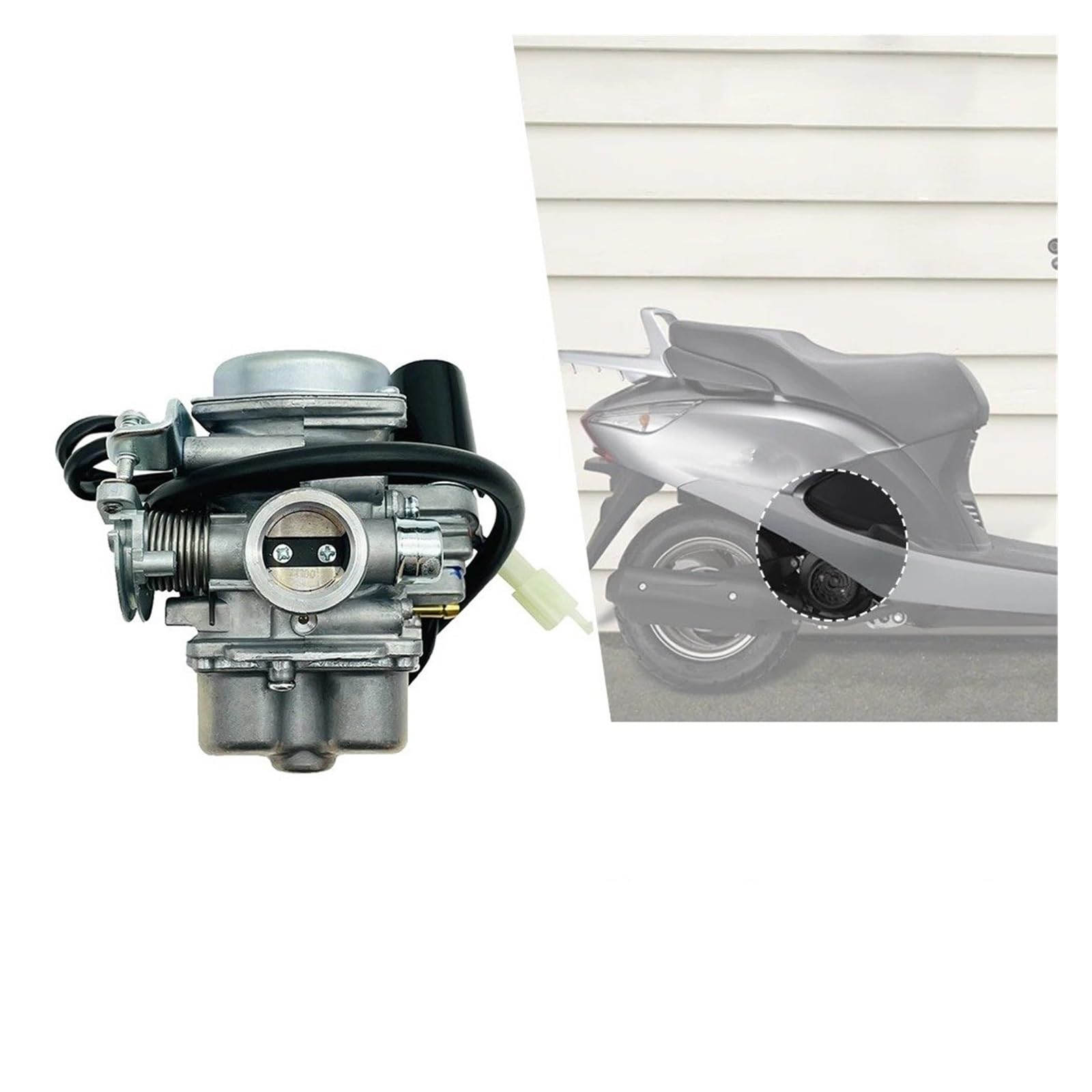 Motosierra Carburador Carburador Para Wh100 Para Lead 100 4T 100Cc Para Pd20J Piezas De Motor Motocicleta Combustible Para Scooter