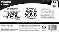 Vista 6 de Panasonic K-KJ75KHC82A Eneloop pro - Baterías recargables de alta capacidad 8AA y Panasonic BK-4HCCA12FA pro AAA baterías recargables precargadas