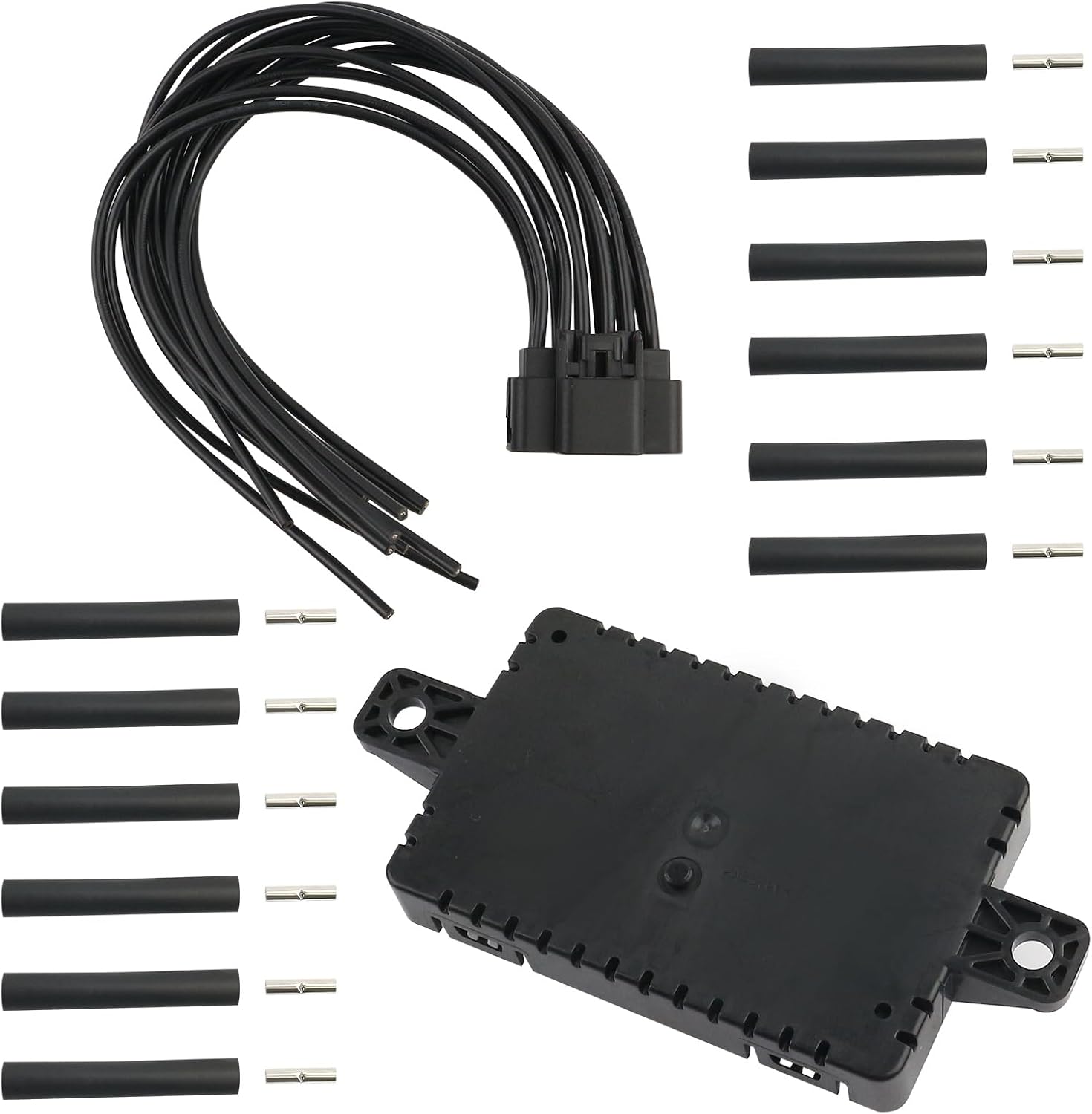 Seat Heater Control Module with Pigtail Kit Compatible with Ford Edge 2011-2015 Explorer 2011-2018 F-150 2011-2018 250 350 450 550 Lincoln MKS MKZ MKT MKZ Replaces BU5Z14C724A 601-704